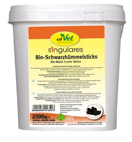 Singulares Bio-Schwarzkümmelsticks