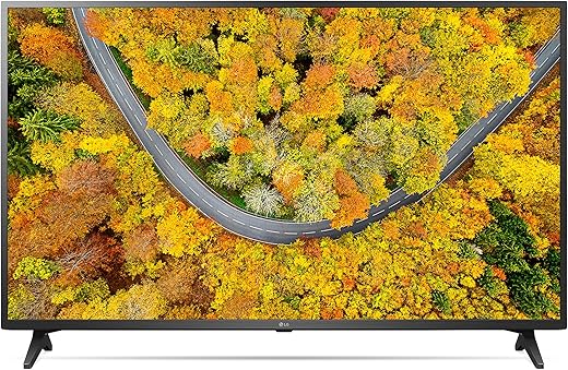 LG Electronics 55UP75009LF 139 cm (55 Zoll) UHD Fernseher (4K, 60 Hz, Smart TV) [Modelljahr 2021], Schwarz