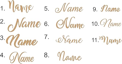 Bügelbild Wunsch Name Text in Flex, Glitzer, Flock, Effekt in Wunschgröße